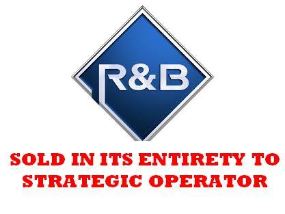 R&B Grinding Co, Inc - Day 1 - SOLD IN ITS ENTIRETY TO STRATEGIC OPERATOR