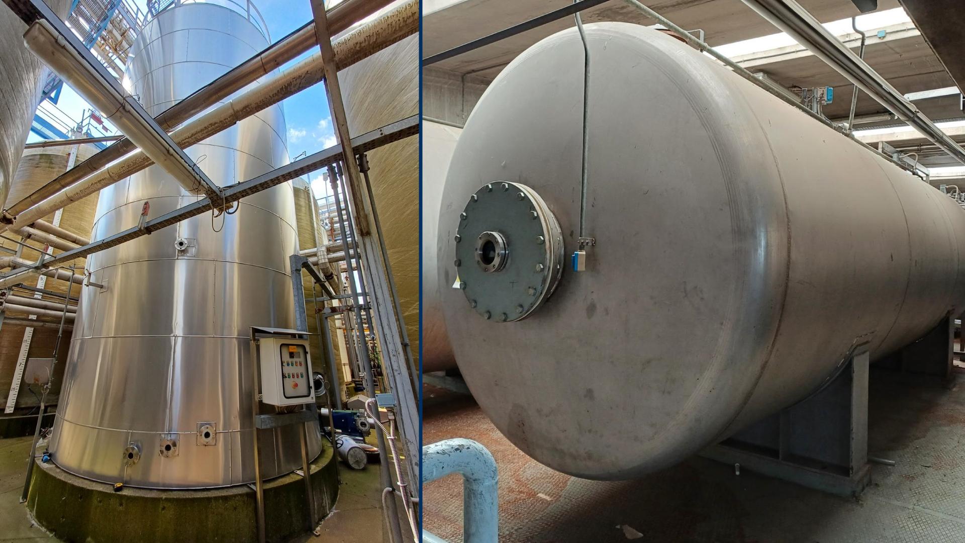 Online Auction | Tanks and Support equipment of Former Persil Factory, Italy