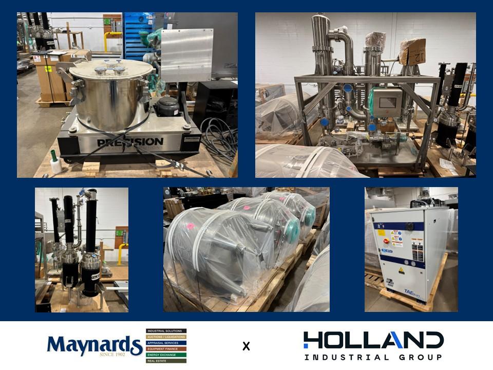 Unused Cannabis Extraction and Processing Equipment